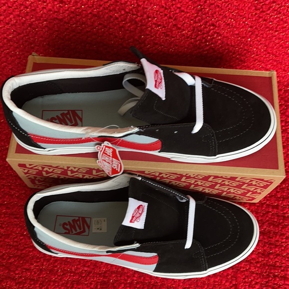 Vans Sk8-Low 2-Tone Black/Winter Sky MENS - Picture 3 of 16